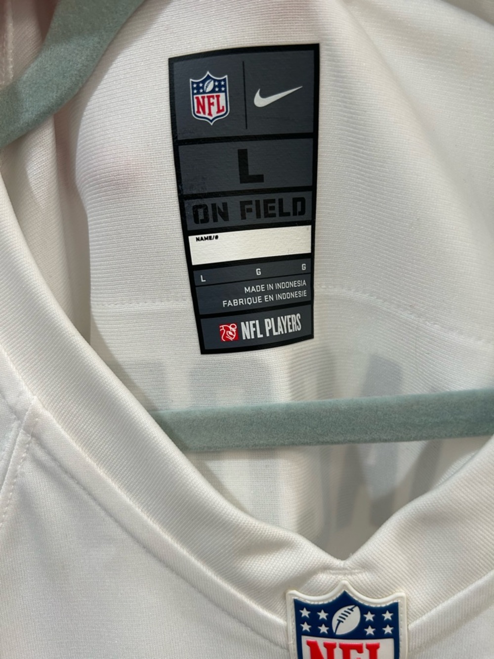 NWT Nike Las Vegas Raiders Josh Jacobs #8 On-Field Jersey - Men's Large - White - Picture 8 of 12